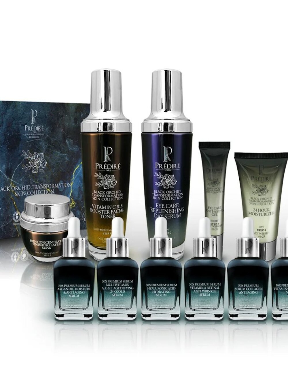 Prédiré Paris Black Orchid Transformation Skin Collection | Limited Edition